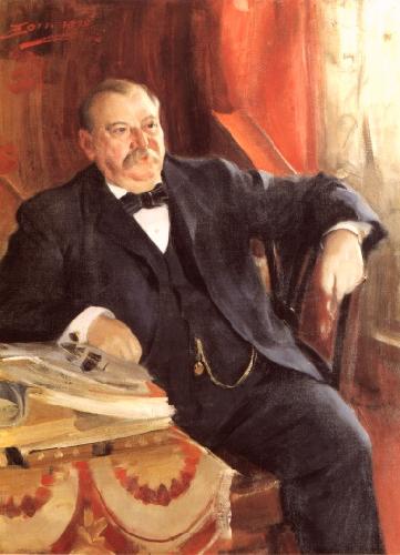 Anders Zorn President Grover Cleveland oil painting image